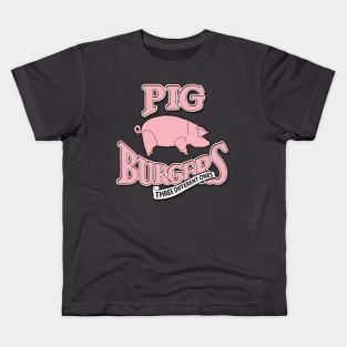 Pig Burgers - Better Off Dead / Pink Floyd Mashup Kids T-Shirt